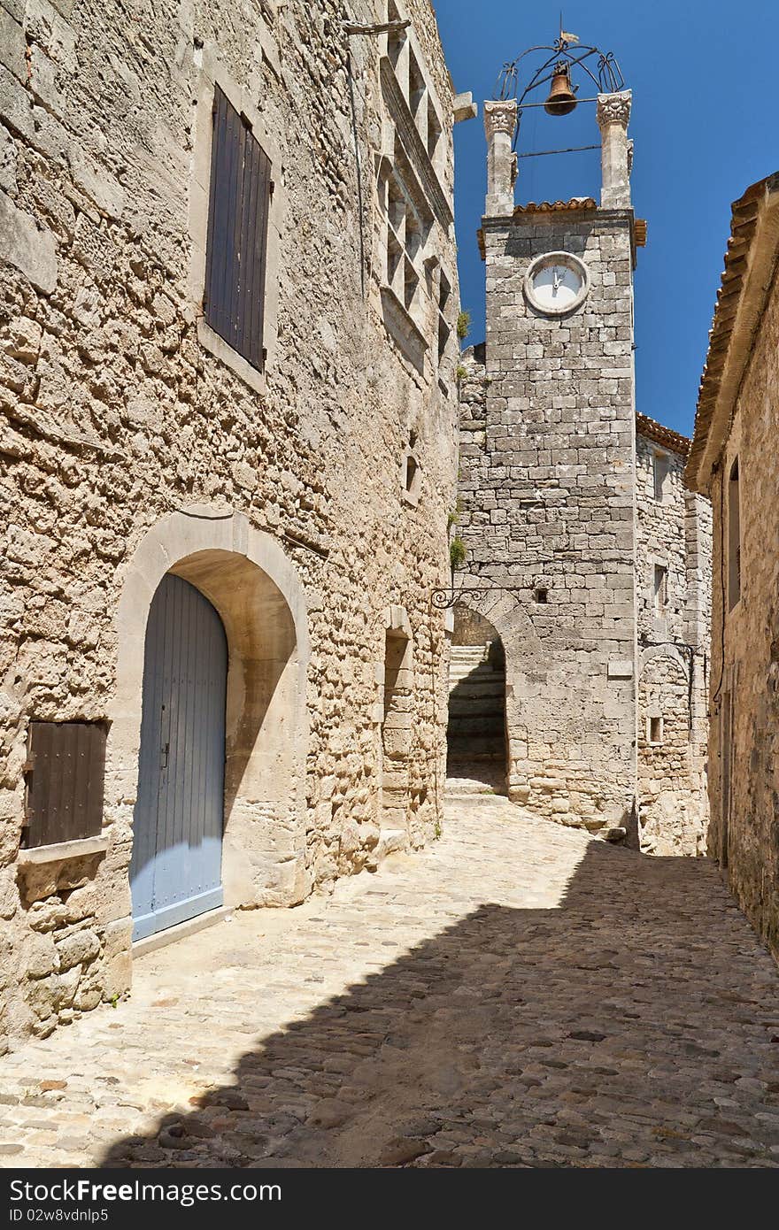 Lacoste village in Provence, France