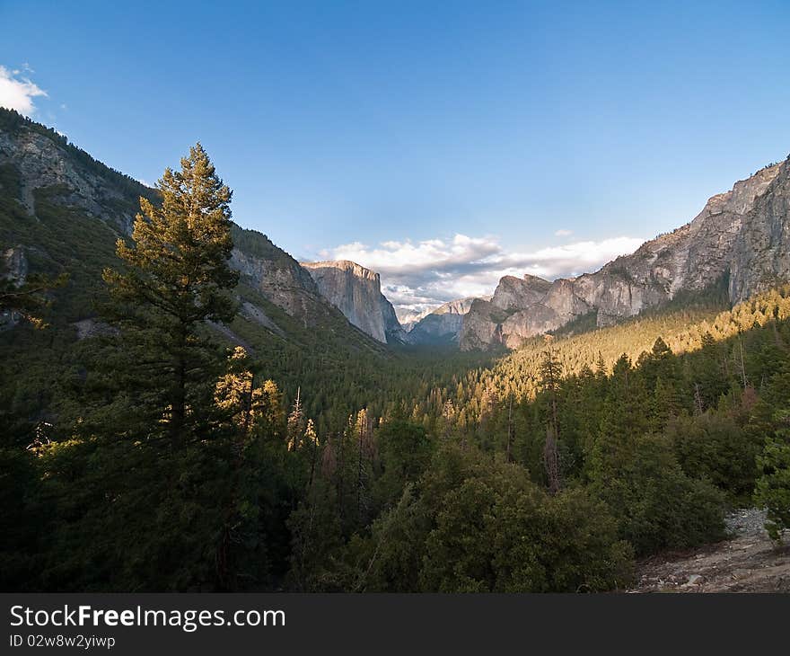 Landscapes from Yosemite National Park in California, USA