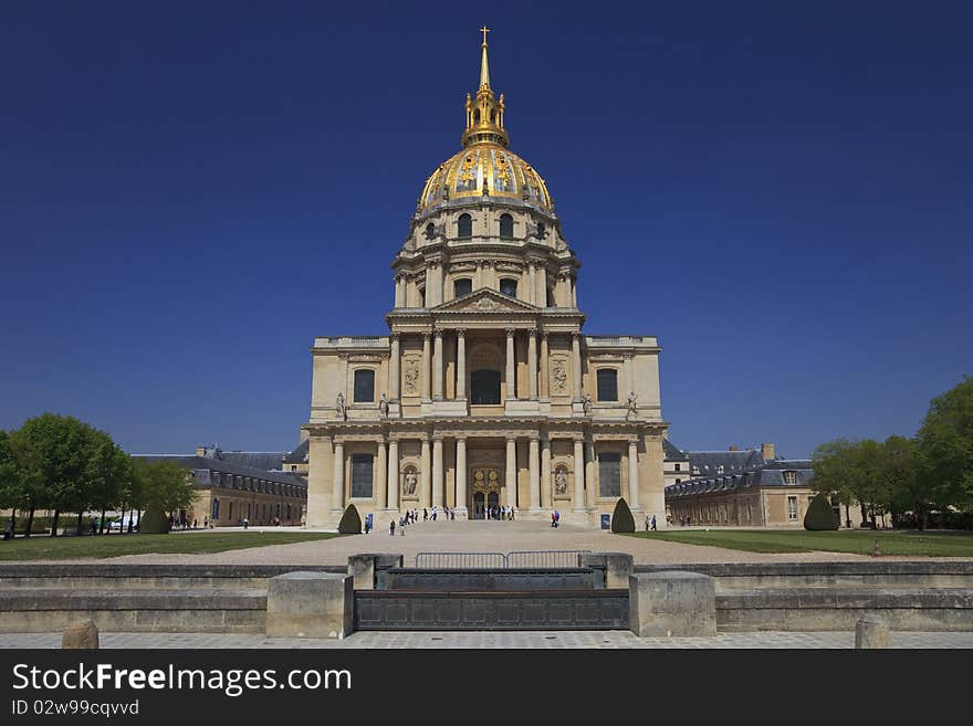 Les Invalides in Paris, France