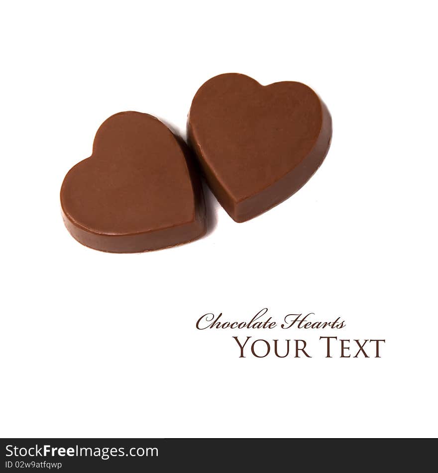 Heart chocolates