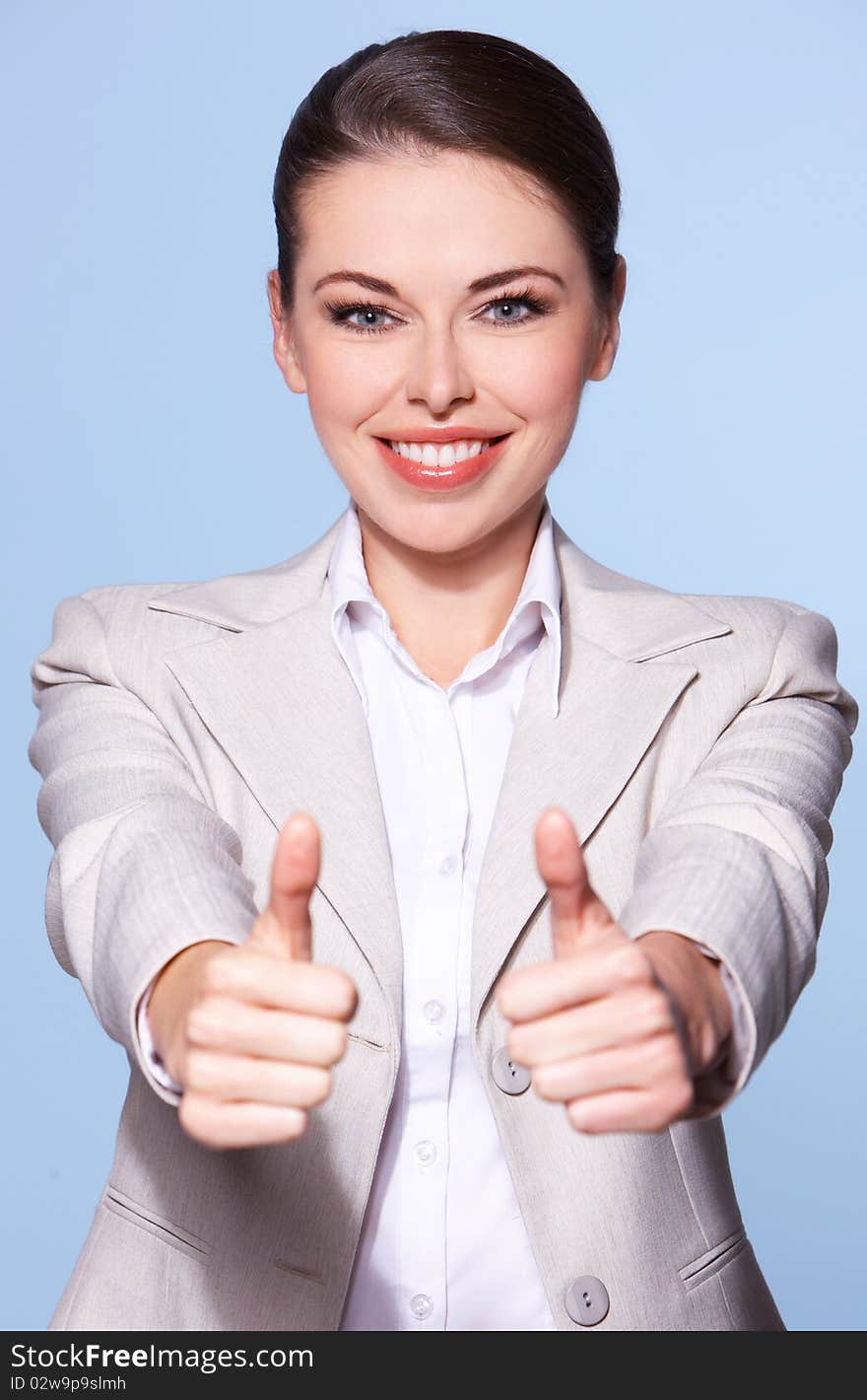 Portrait of beautiful business woman