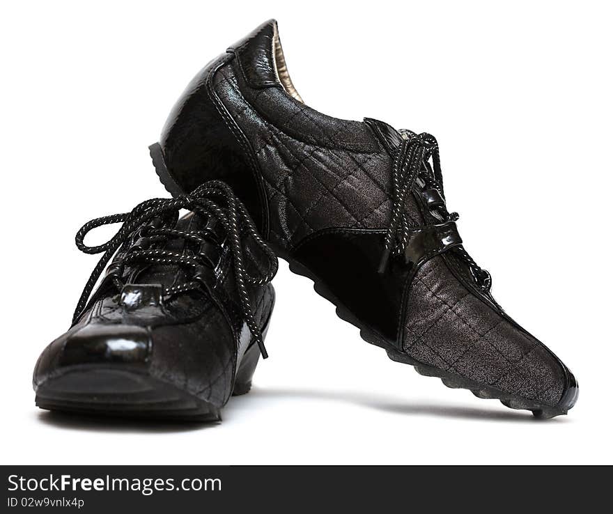 Black Running Womanish Shoe