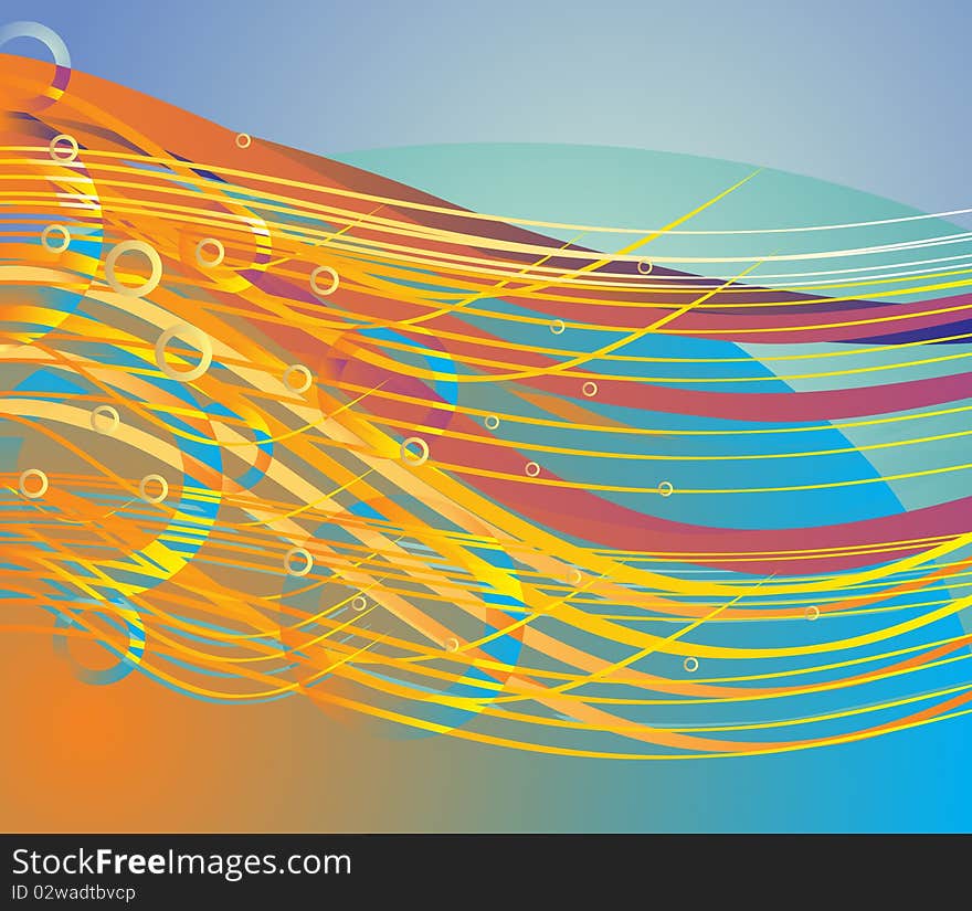 Color abstract background futuristic design