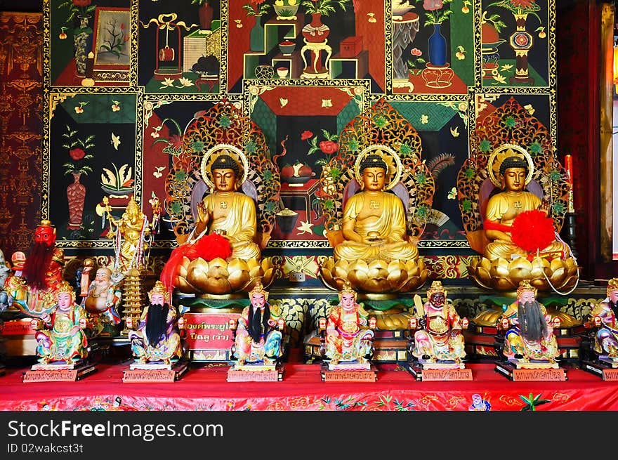 Buddha in Chinese Style, at thailand