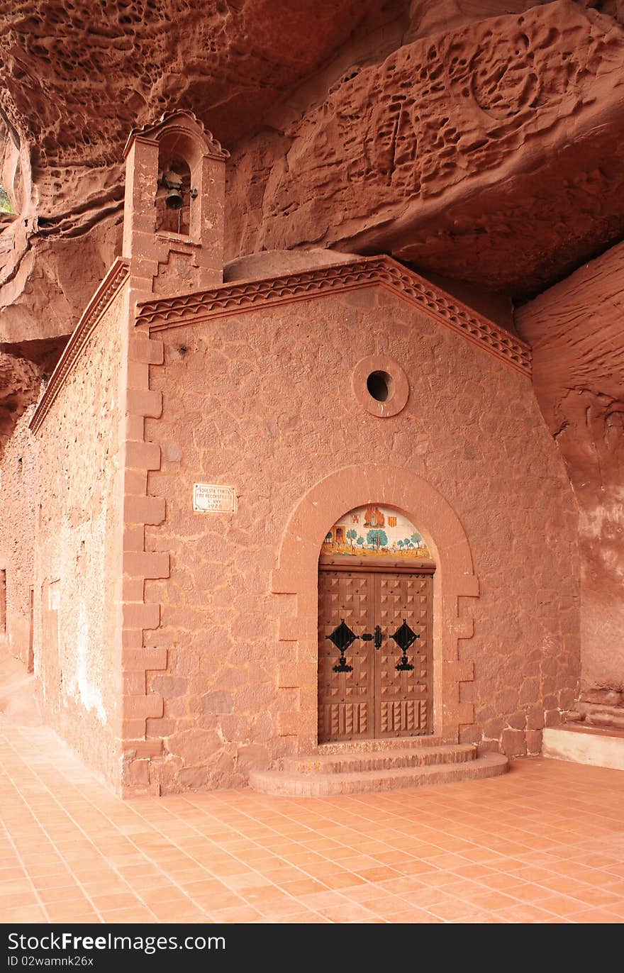 Saint Gregory hermitage near Falset town (Catalonia, Spain)