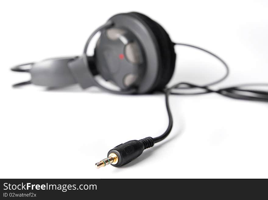 Isolated powerful stereo headphones