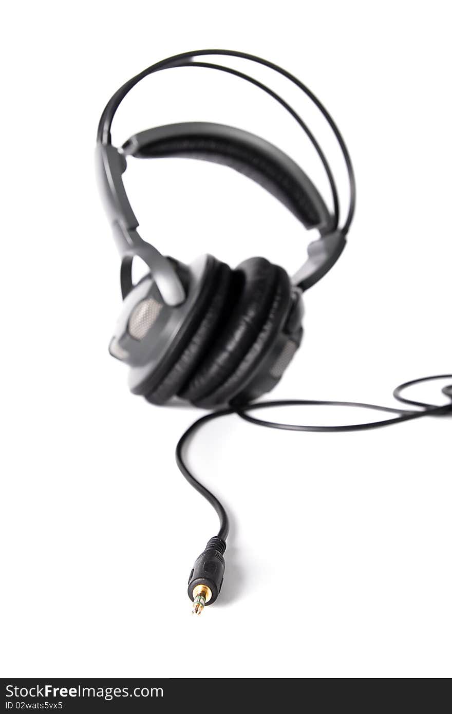 Isolated powerful stereo headphones