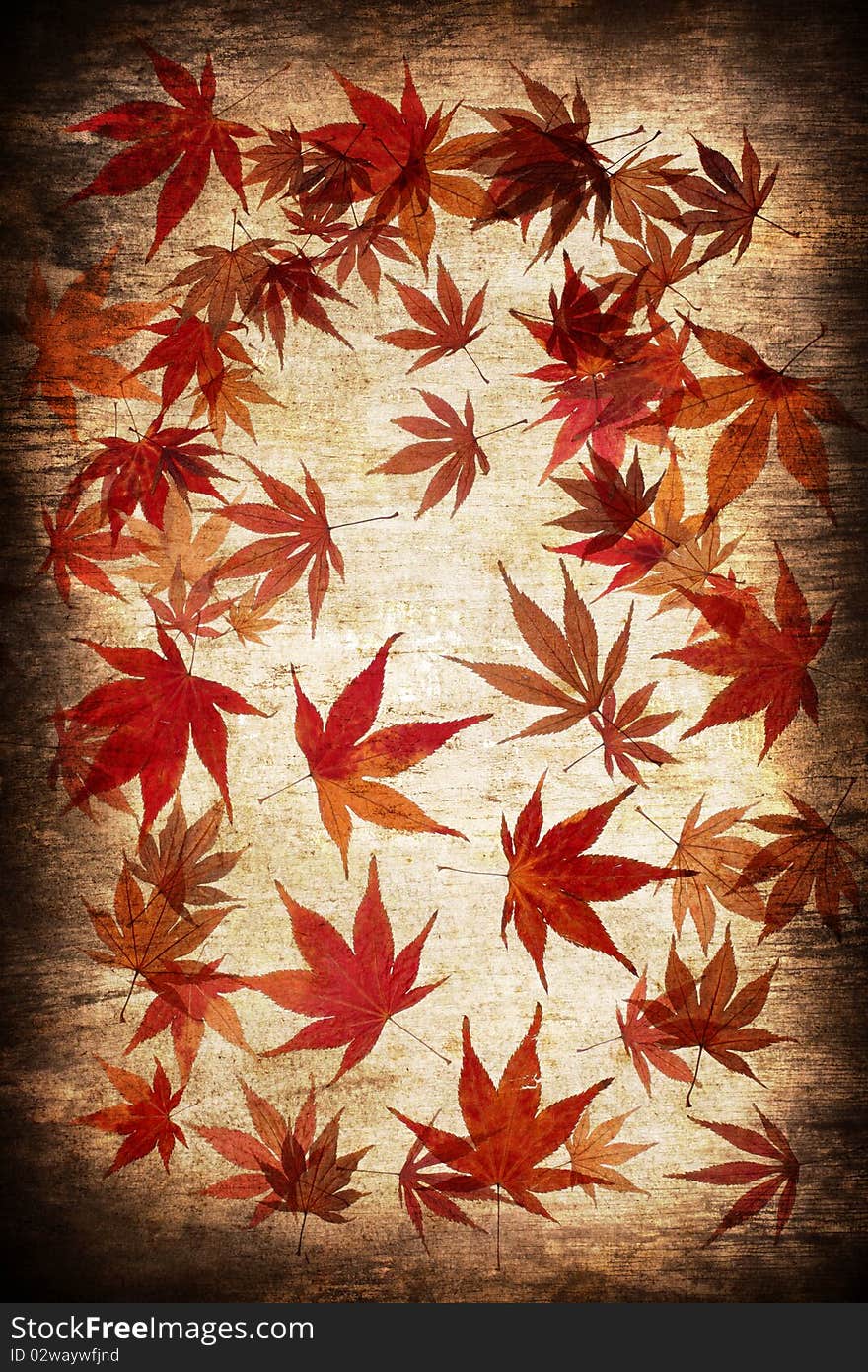 Abstract grunge autumn background for multiple uses