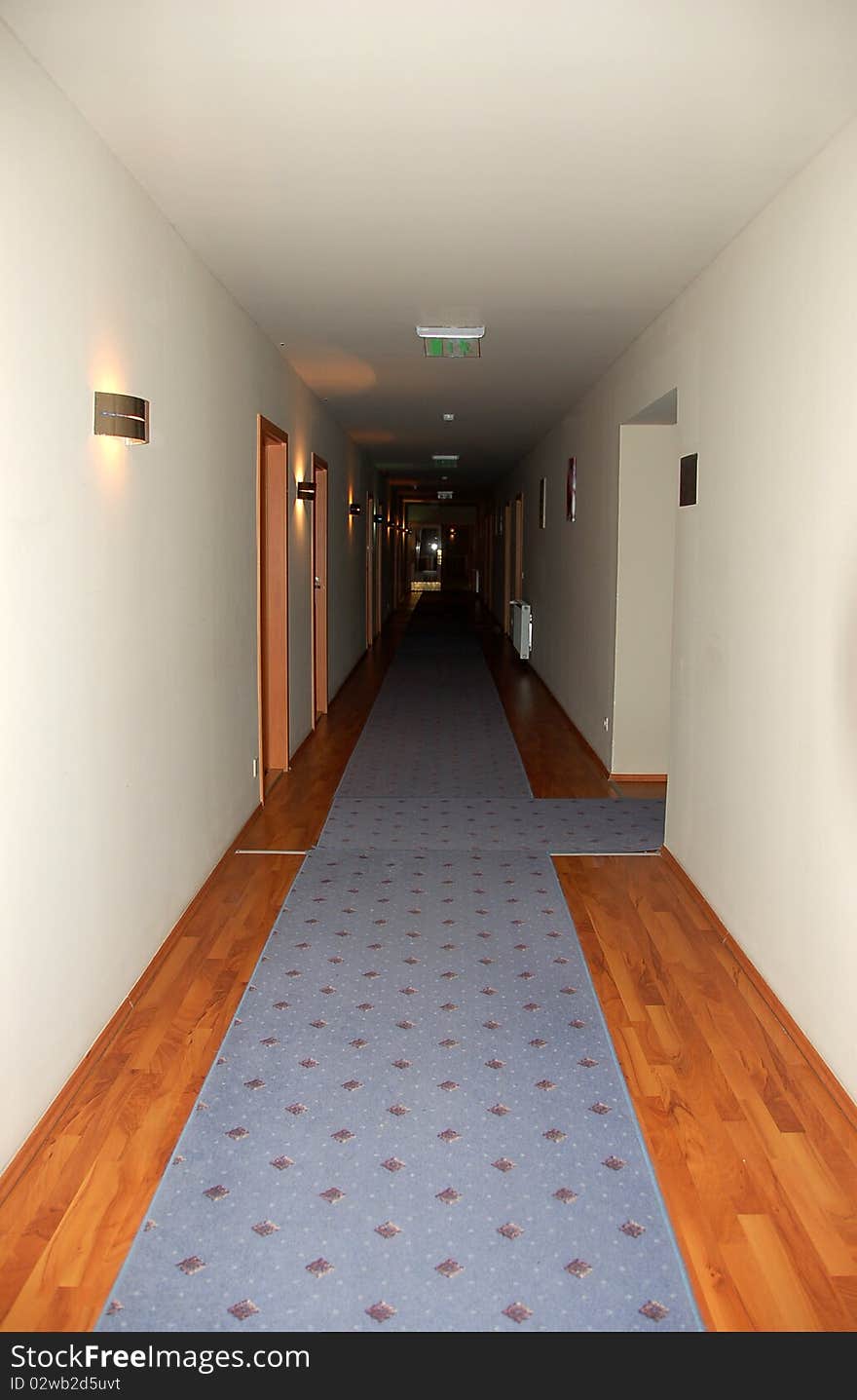 Hotel aisle