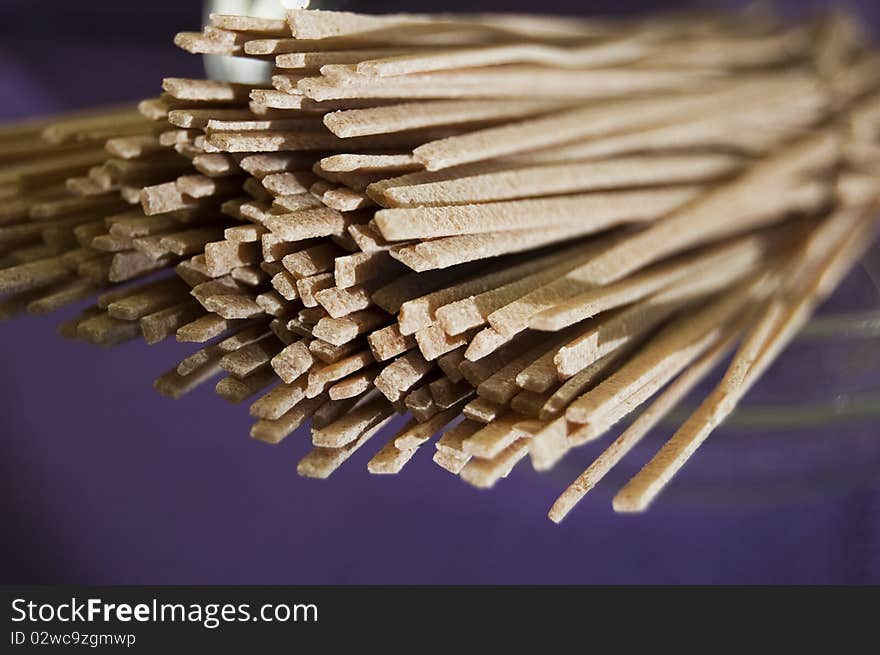 Whole wheat spaghetti-ready to prepare