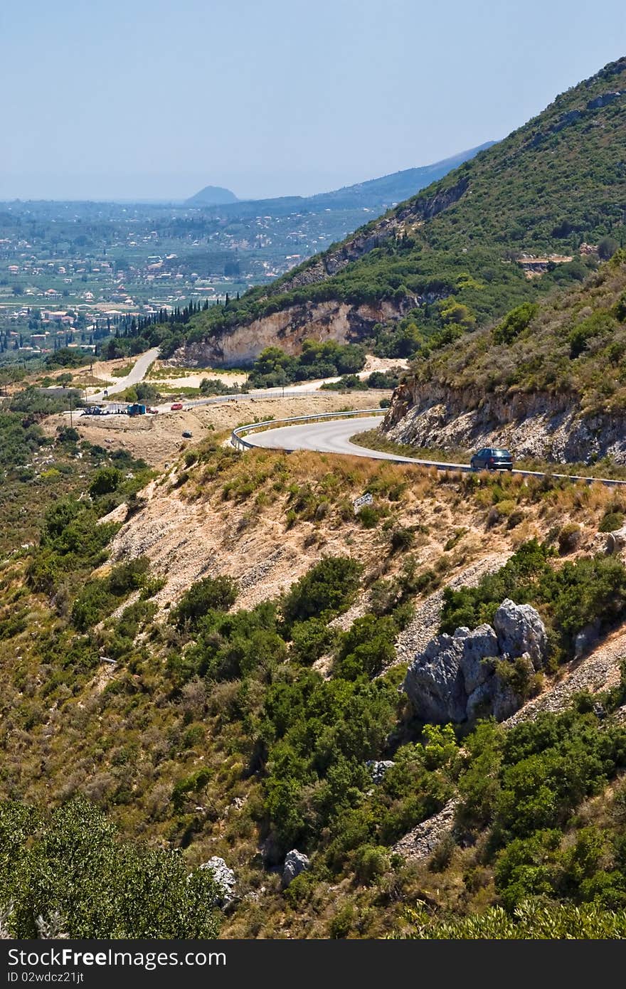 Zakynthos landscape