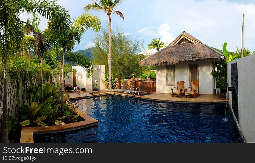 Paradise private beautiful swimming pool. Paradise private beautiful swimming pool