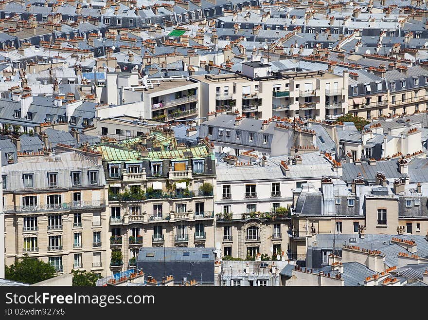 Hundreds of chimneys