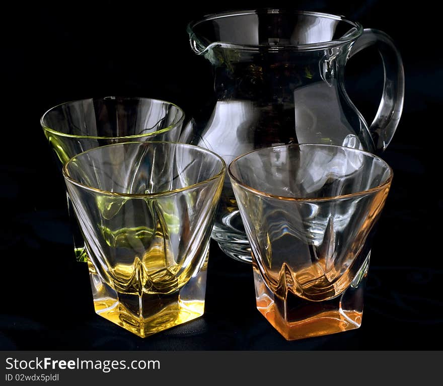 Pitcher And Glasses