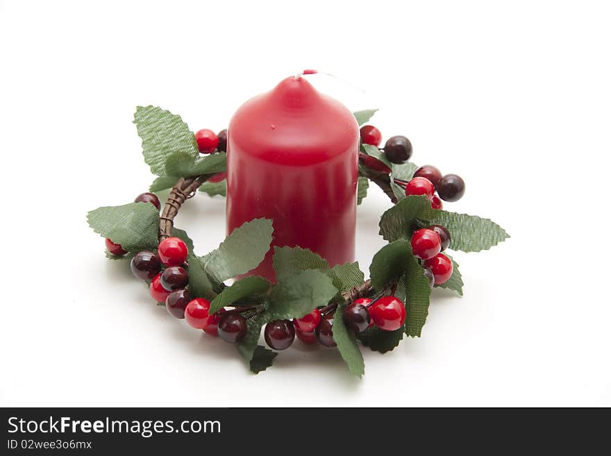 Wreath With Candle