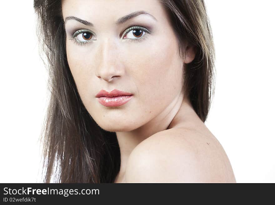 Woman With Beautiful Make-up