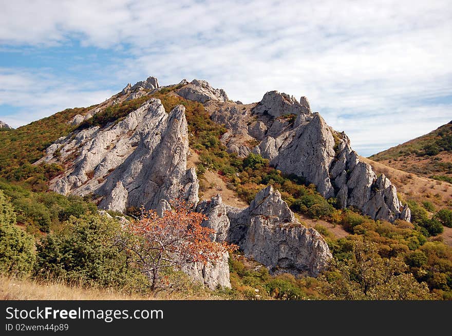 Crimea mountains