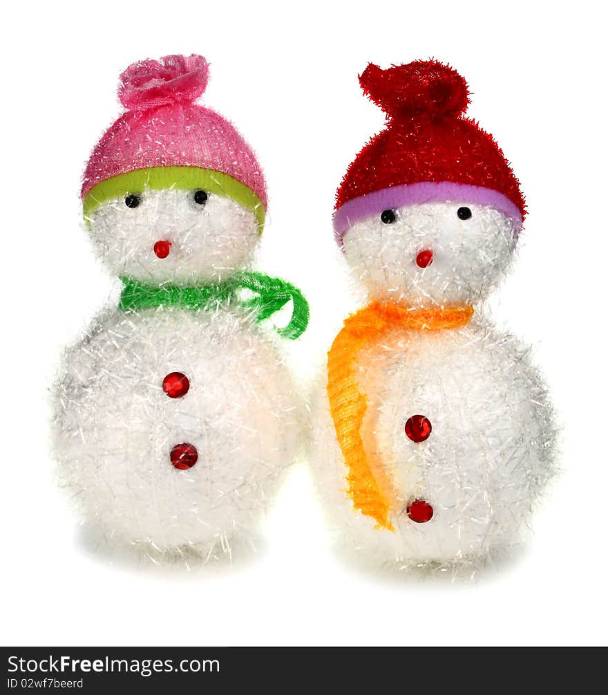 Toy decoration snow man