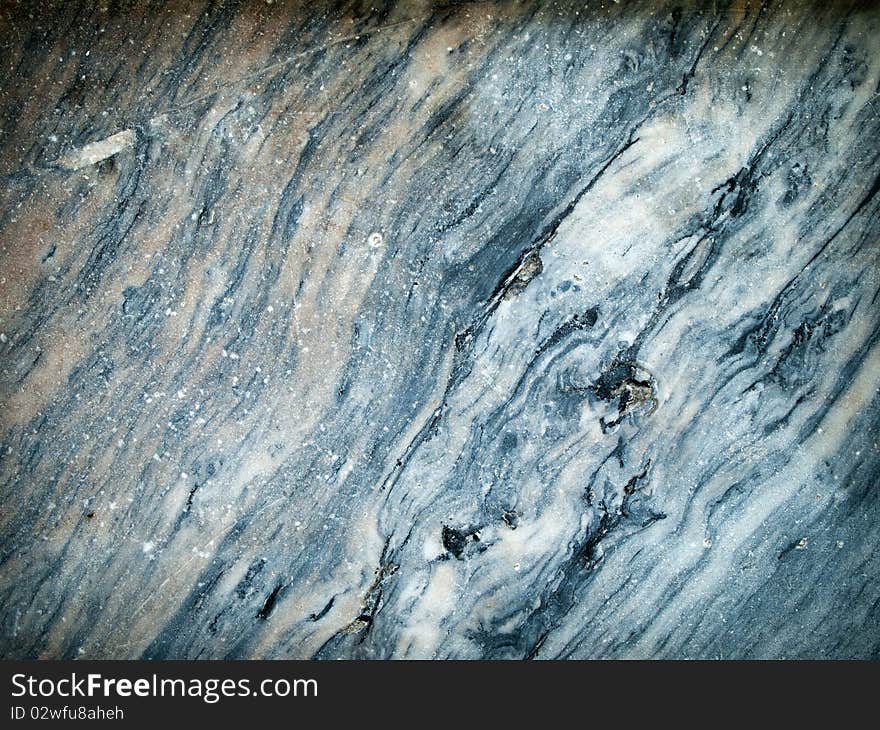 Texture of blue stone wall