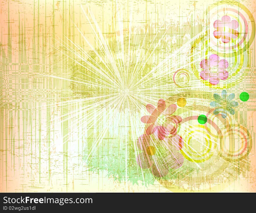 Dirty abstract background. Vector illustration. Dirty abstract background. Vector illustration