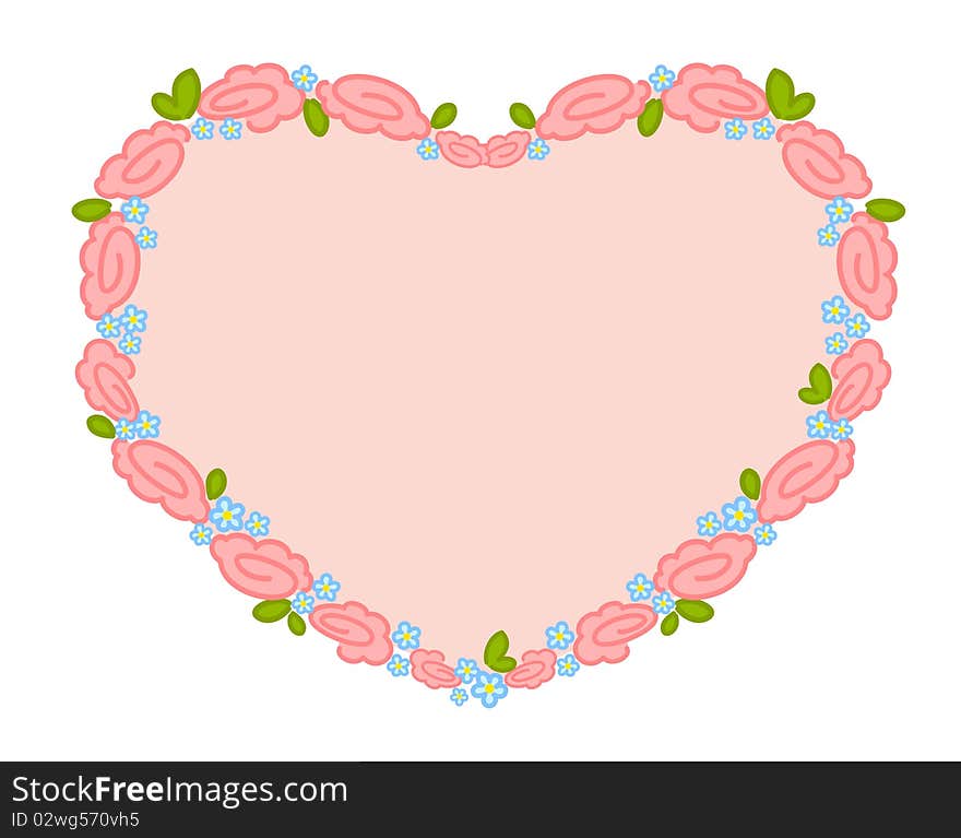 Valentine`s Day Frame