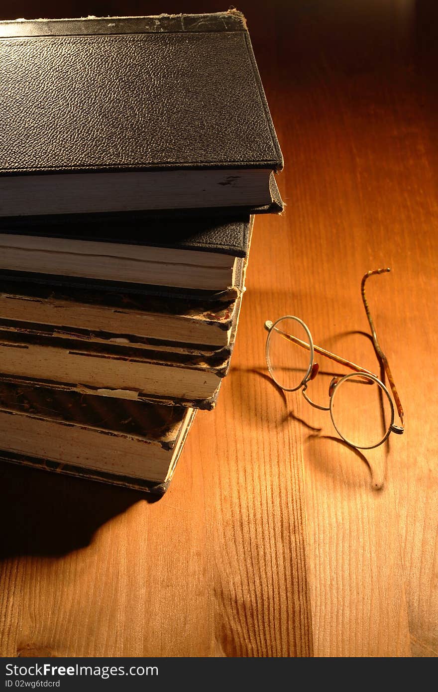 Old Books And Spectacles