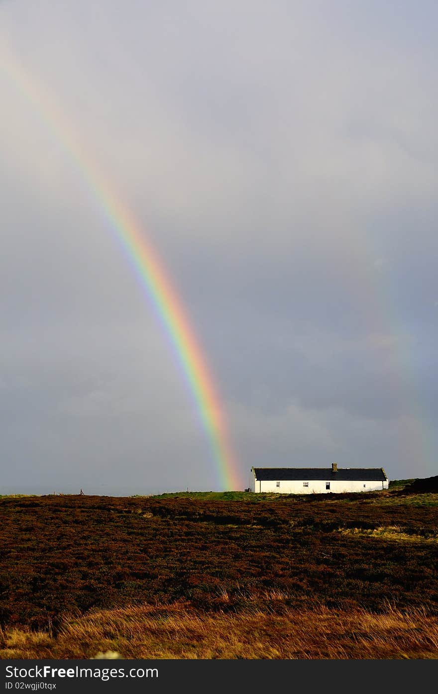 Rainbow rising