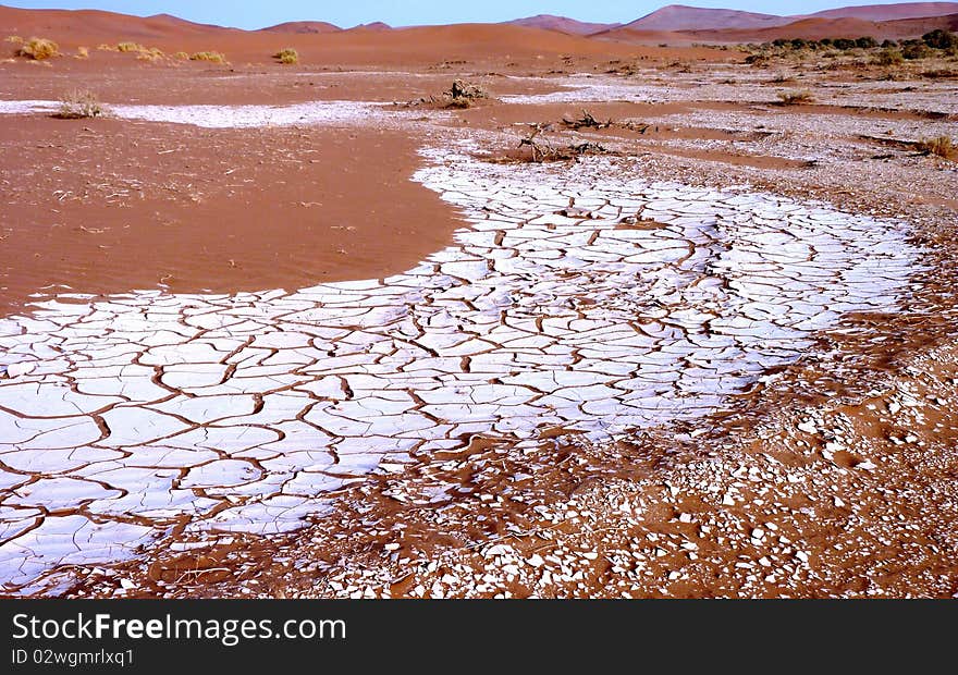 Namibian sand dunes