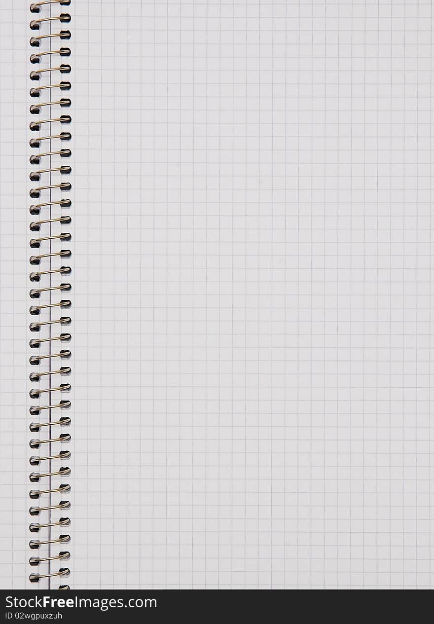 The image of notepad page background