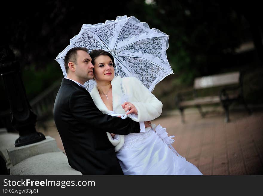 Bride and groom