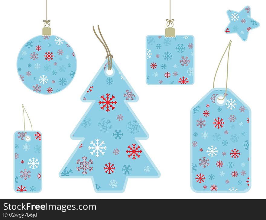 Snowflake Gift Tags