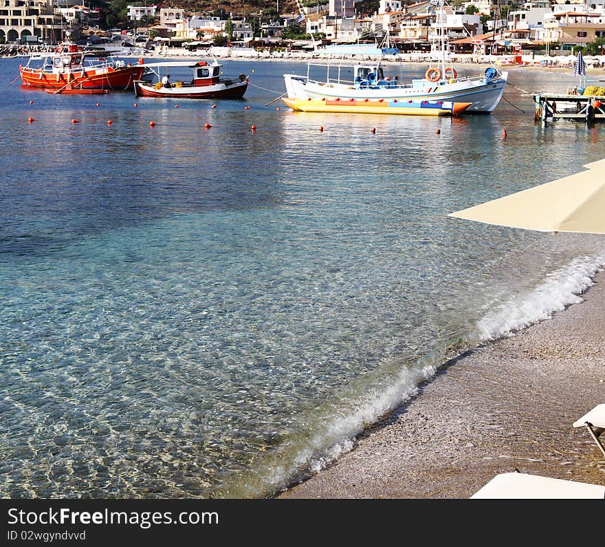 Fishing Boats on the island of Crete