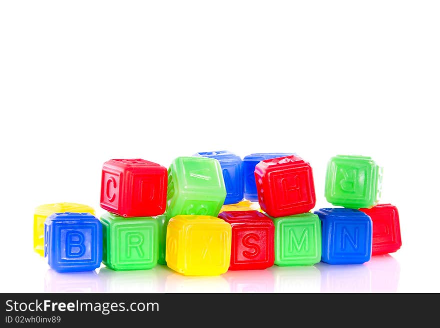 Alphabet Playblocks Colored