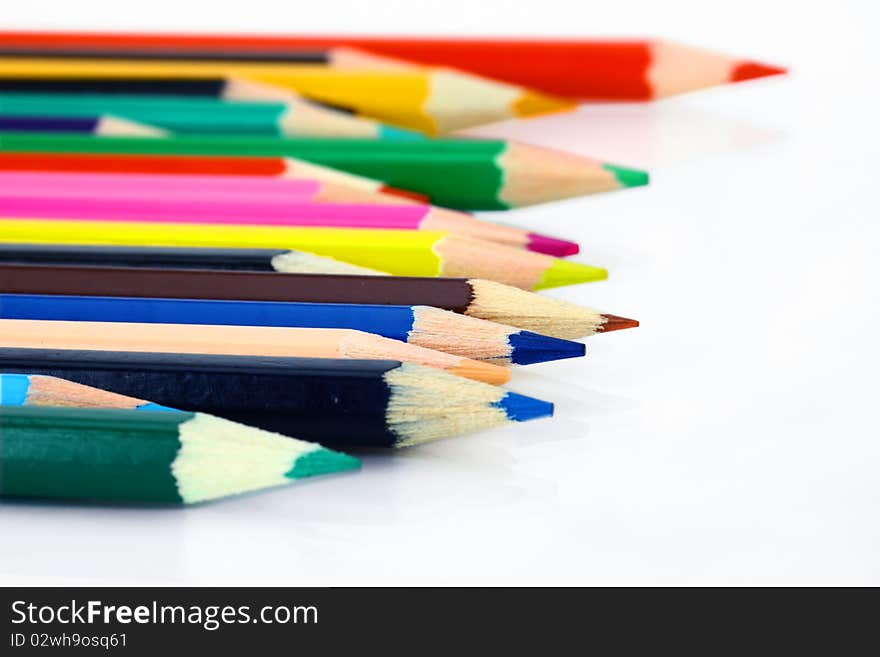 Colorful pencils