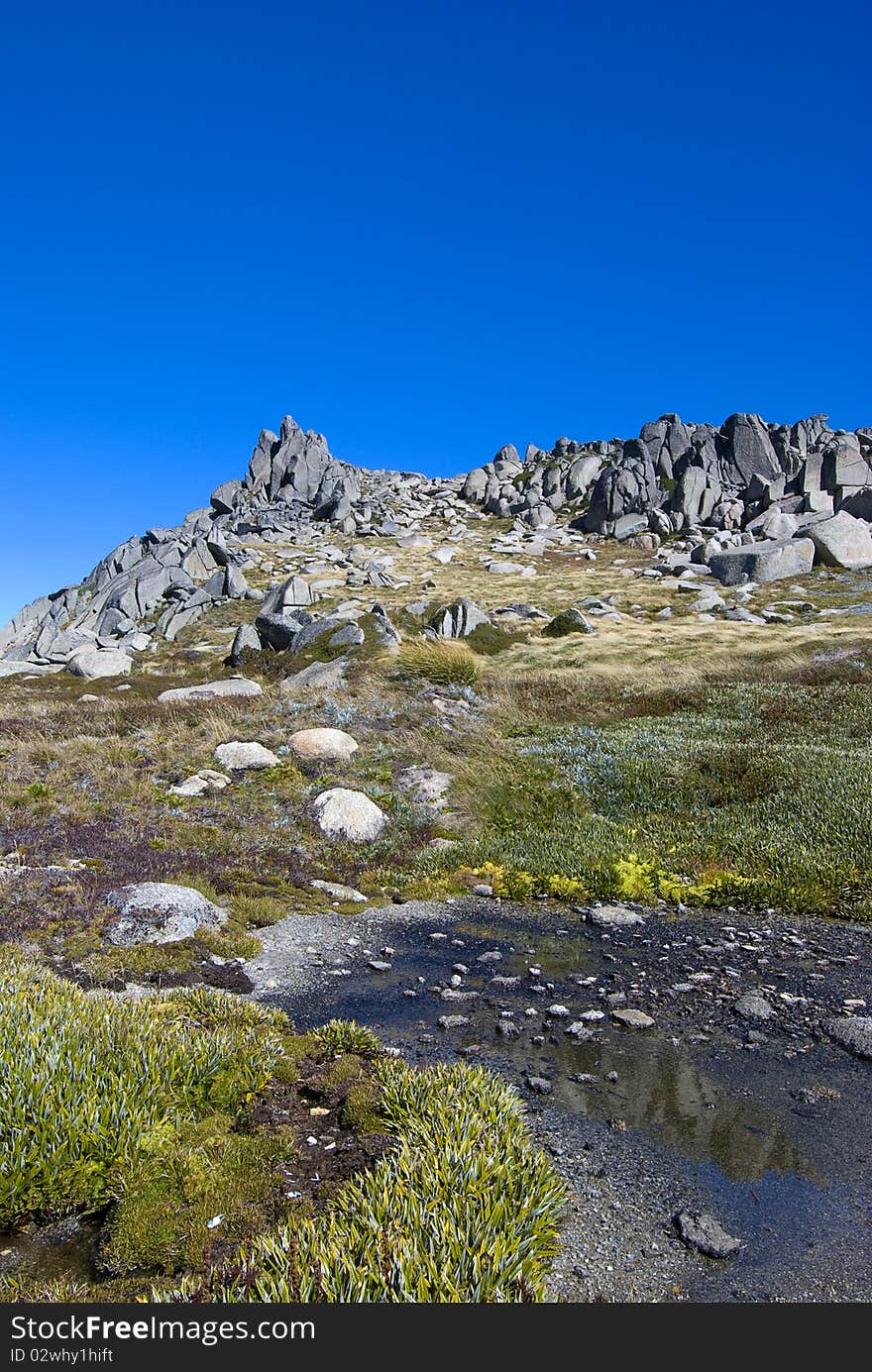 Threbo near the highest point in Australia during the Autumn months. Threbo near the highest point in Australia during the Autumn months.