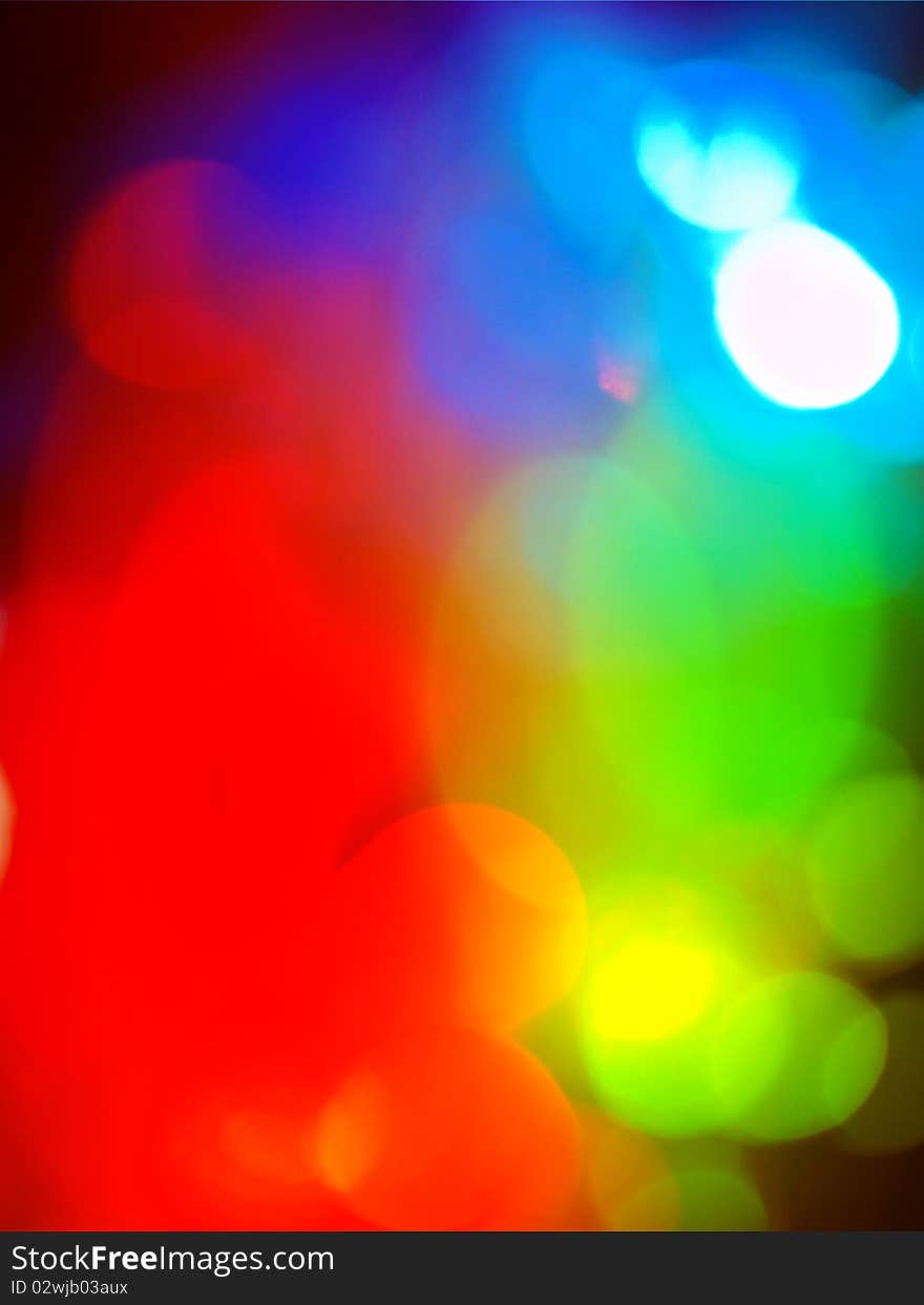 BLur colored lights background, unfocused. BLur colored lights background, unfocused