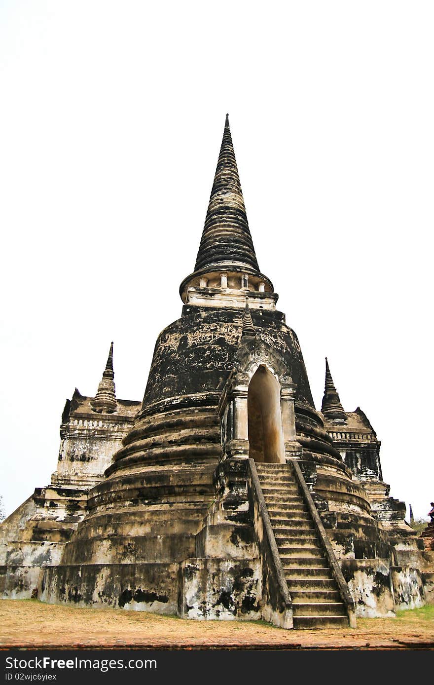 Stupa at Ayudhya Thailand