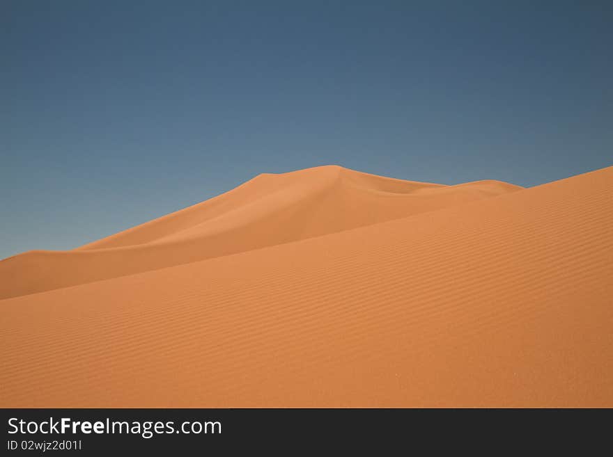 Sand Dunes, Sahara Desert in Moroco