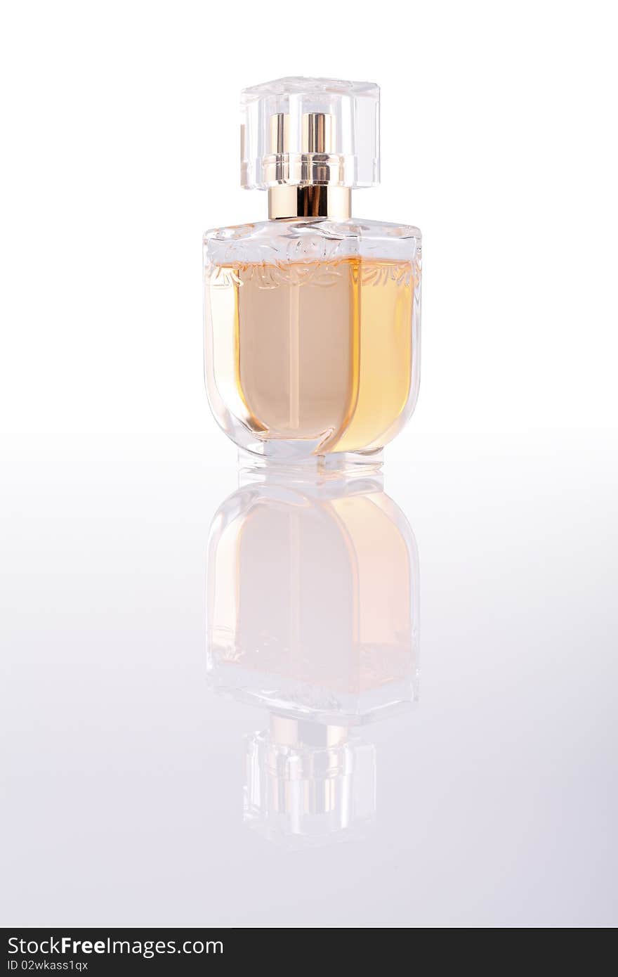 Perfume bottle (with clipping path)