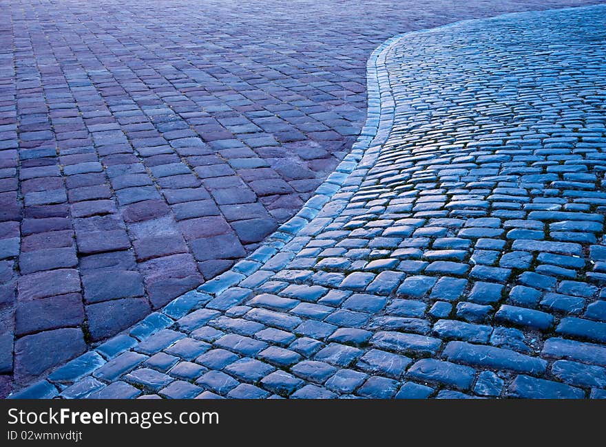 Cobbled Street