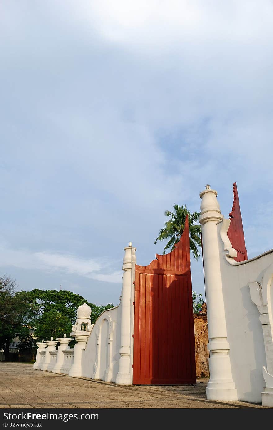 Gate Park. Chiang Mai Railway Station, Chiangmai, Thailand