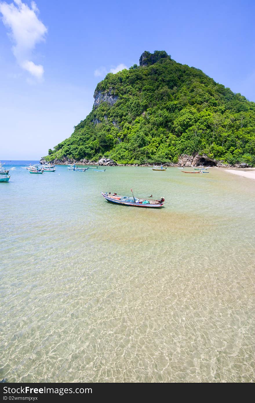 Fishermen Living In The Sea