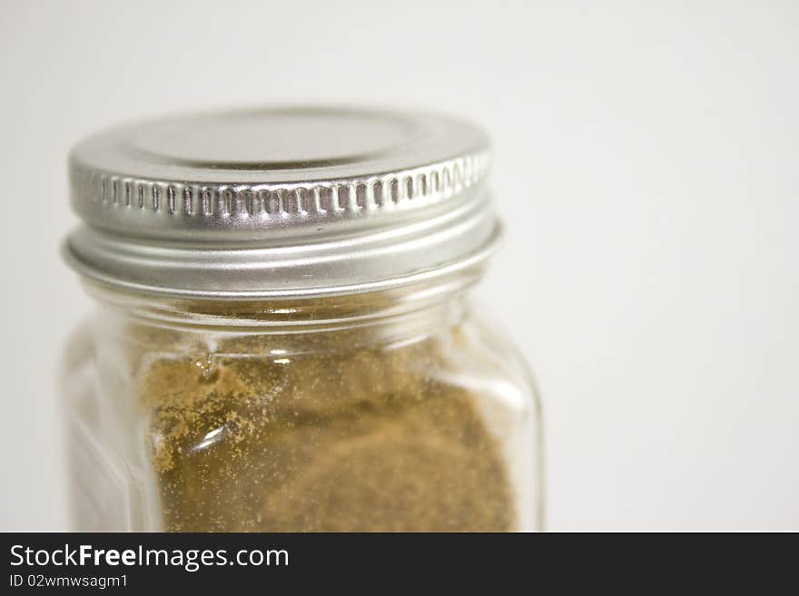 Glass Spice Jar