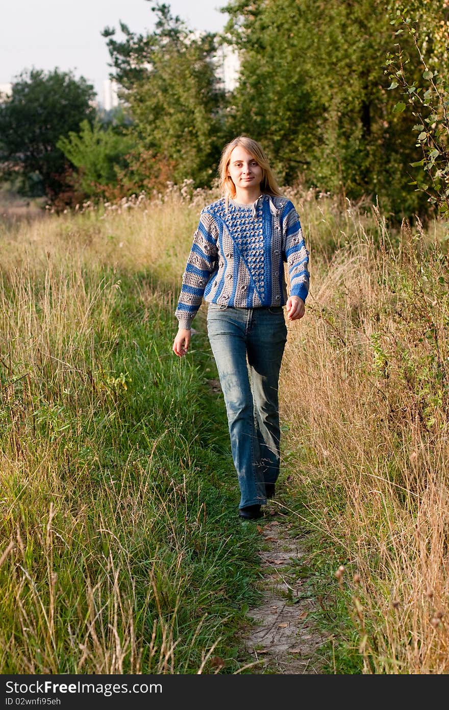 Walking Girl