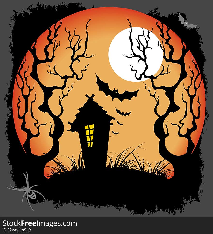 Halloween Night Background