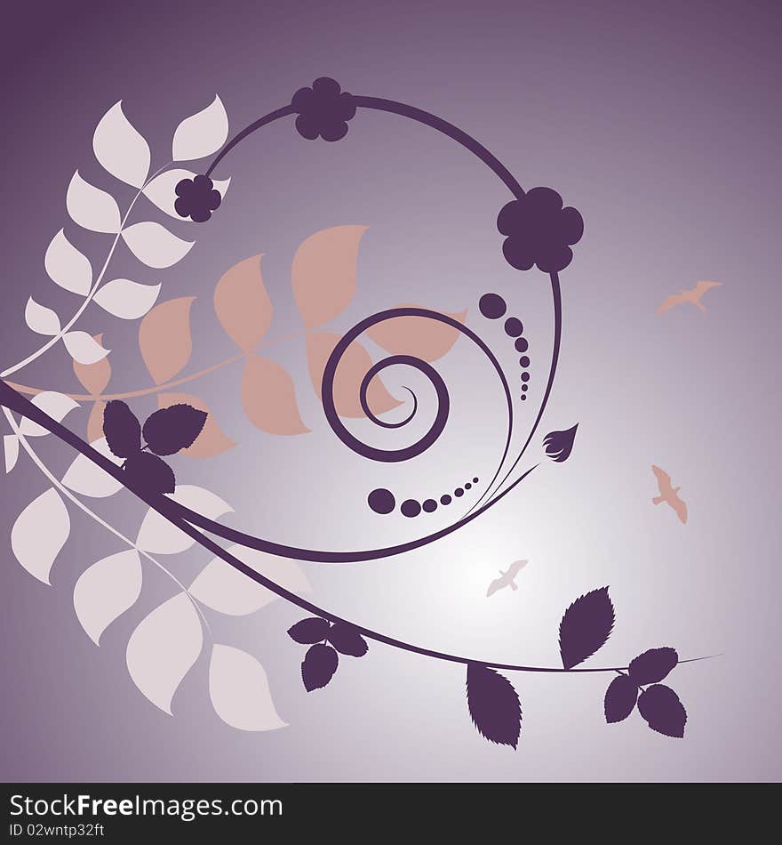 Floral Design Vector