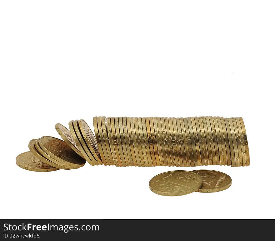 Coins stack