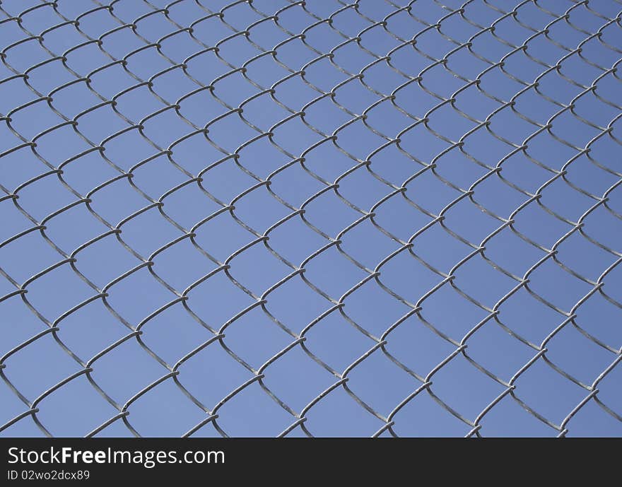 Wired Fence Background