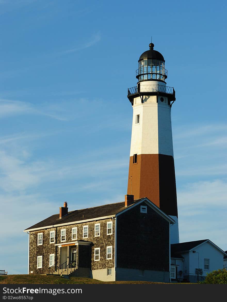 Lighthouse at Montauk Bay