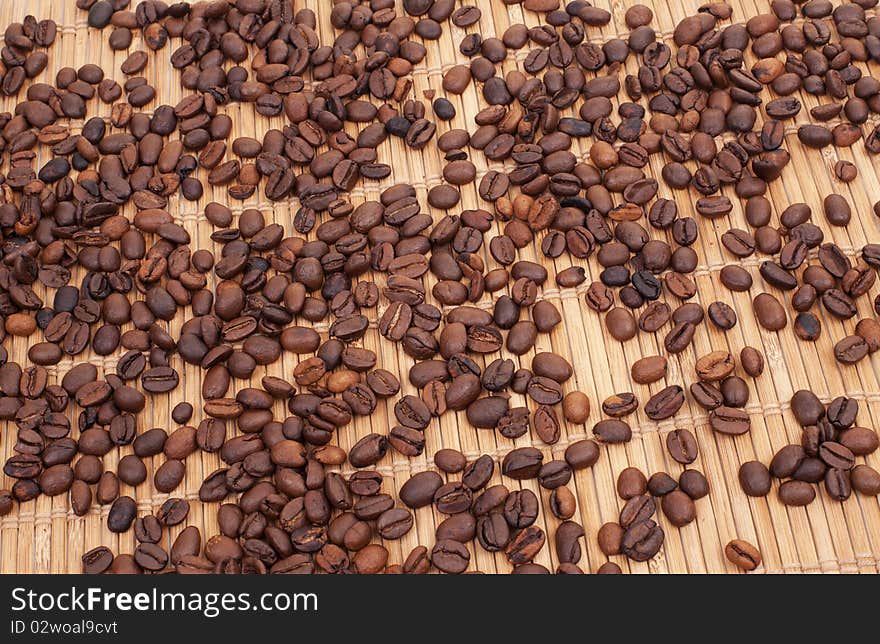 Coffee-beens background